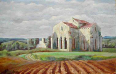 abbaye des fontenelles don de tableau