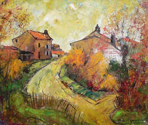 paysage d'automne en vendée